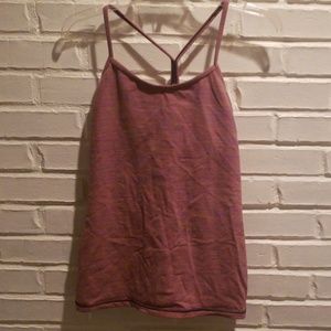 NWOT LULULEMON multi striped tank. Size 8